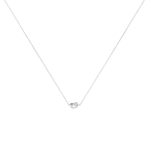 Knot Necklace Silver