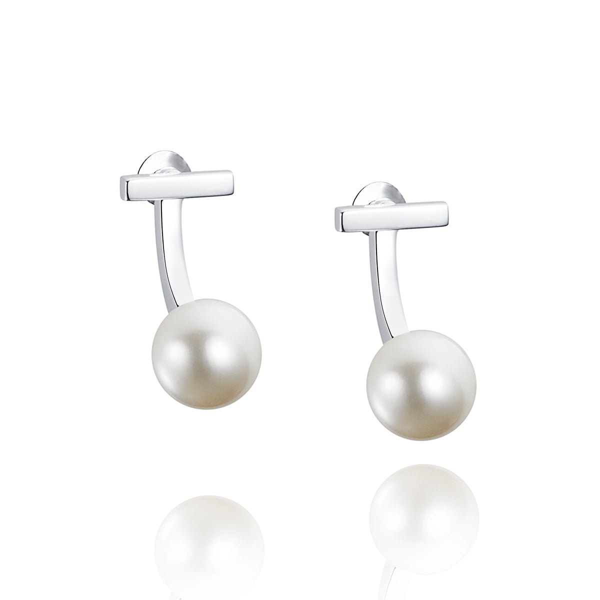60s Pearl Earrings 12-100-01183(1) L+R1