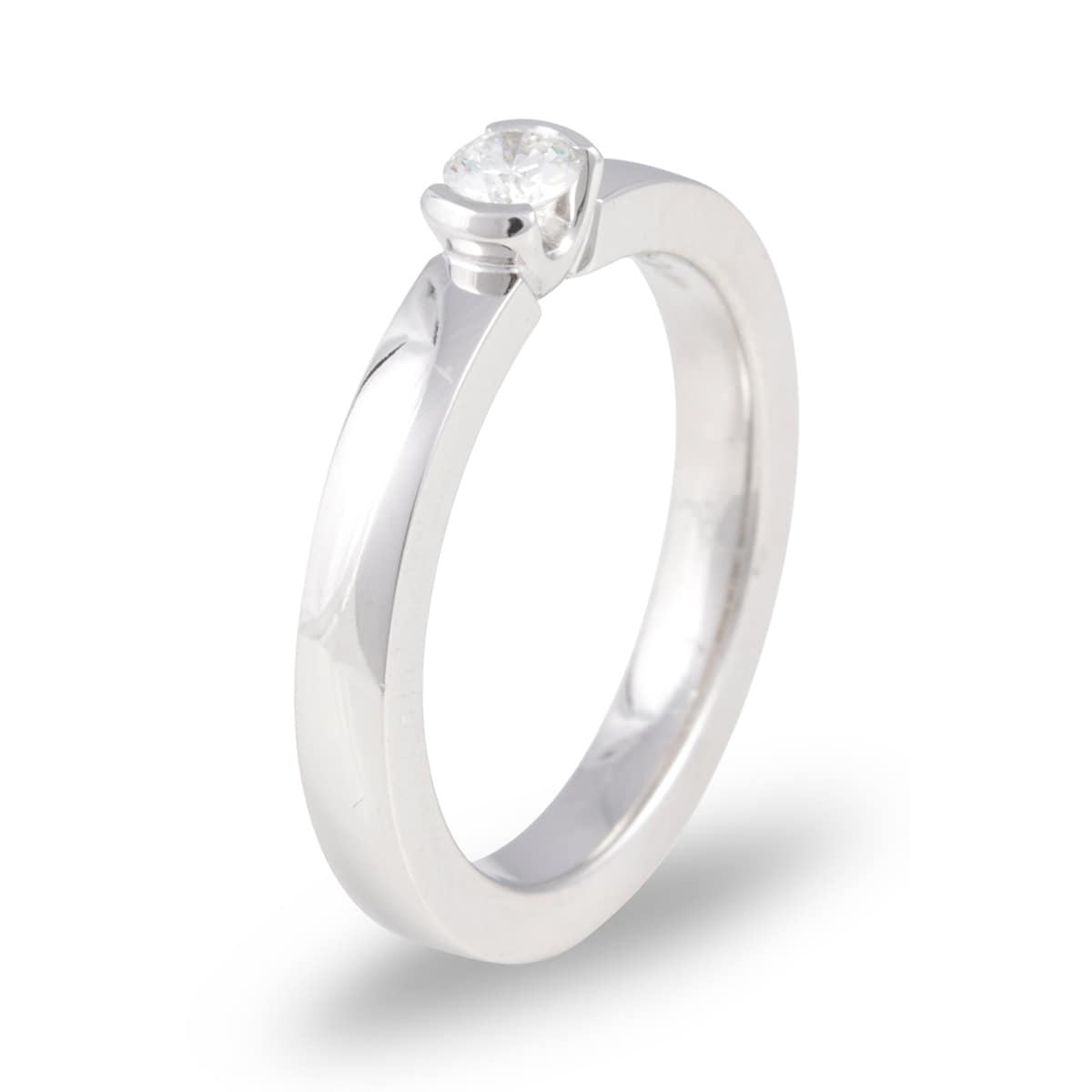 Angle Kiss Ring 0.20ct.