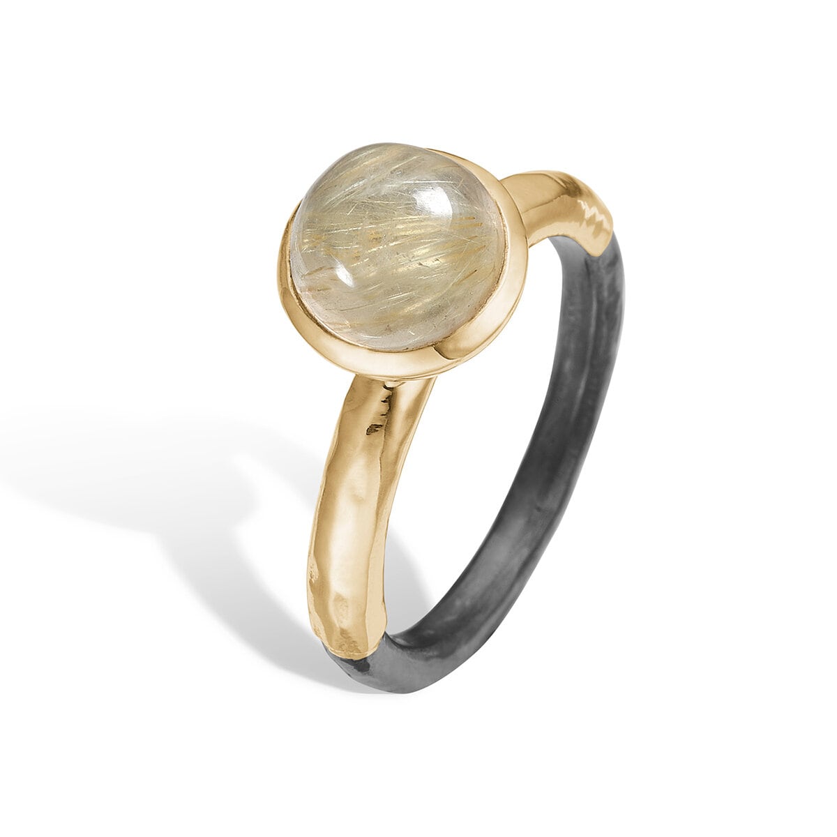 Ring Victoria Rose Rutile Quartz