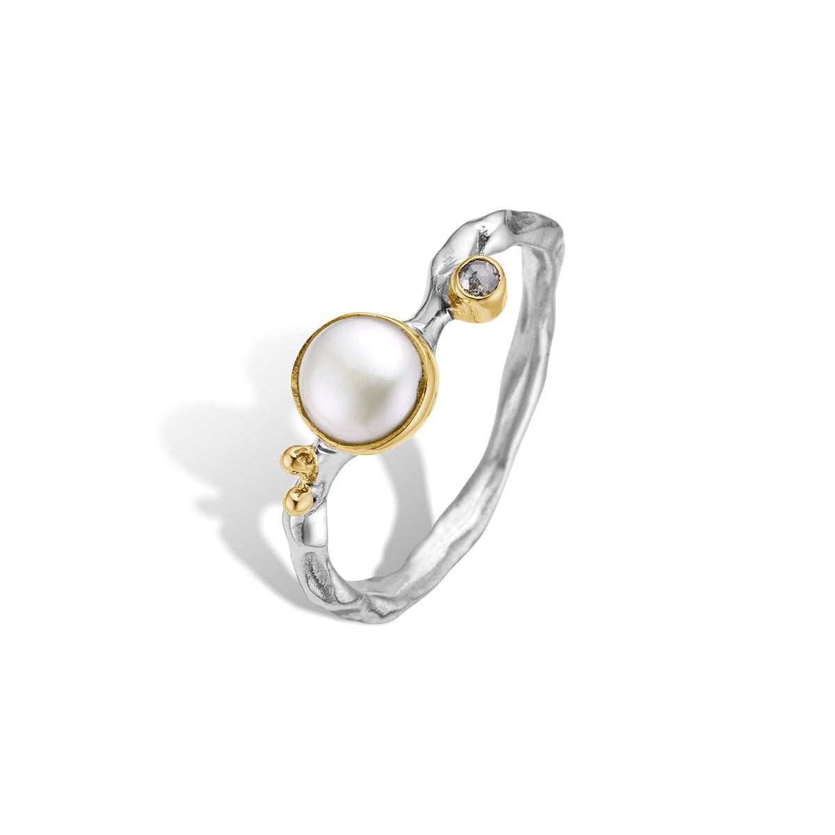 Grace Single Pearl Ring