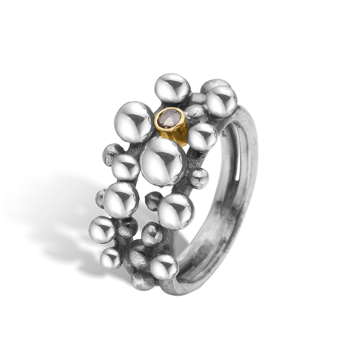 Rose buds ring