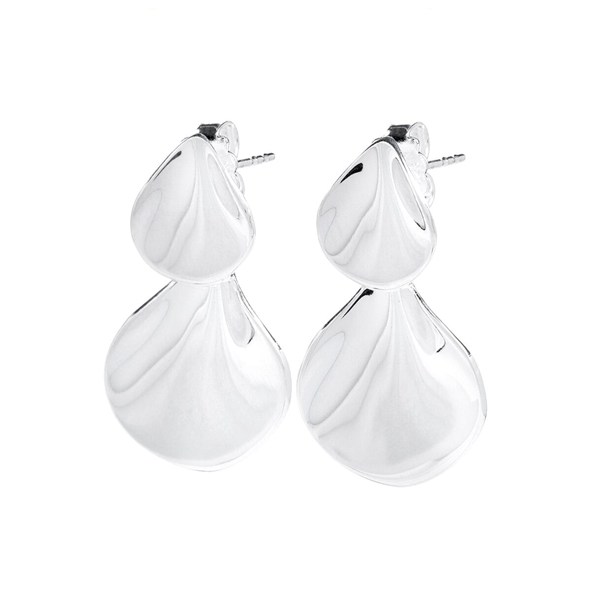 Hortensia Earrings Silver