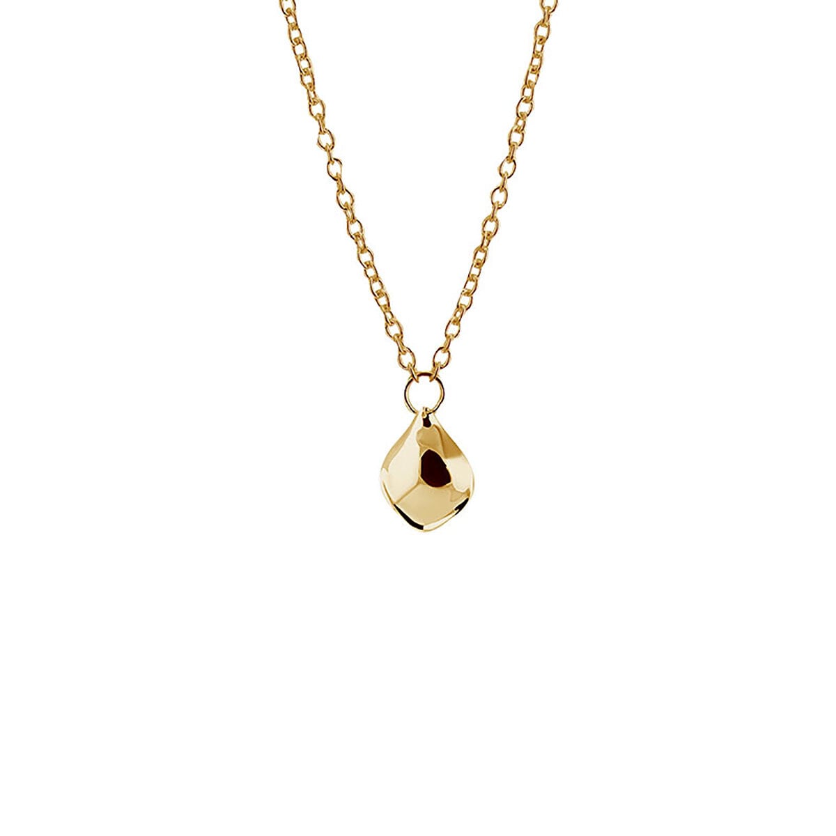 Gaias Grace Drop Necklace Gold