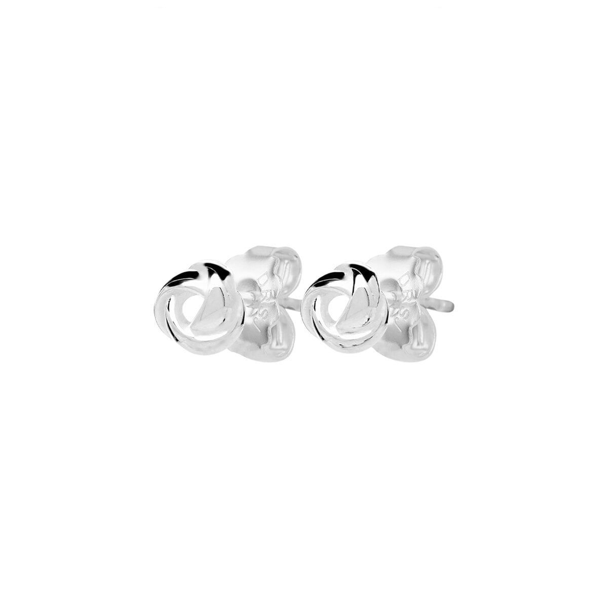 Le Knot Flat Drop Studs