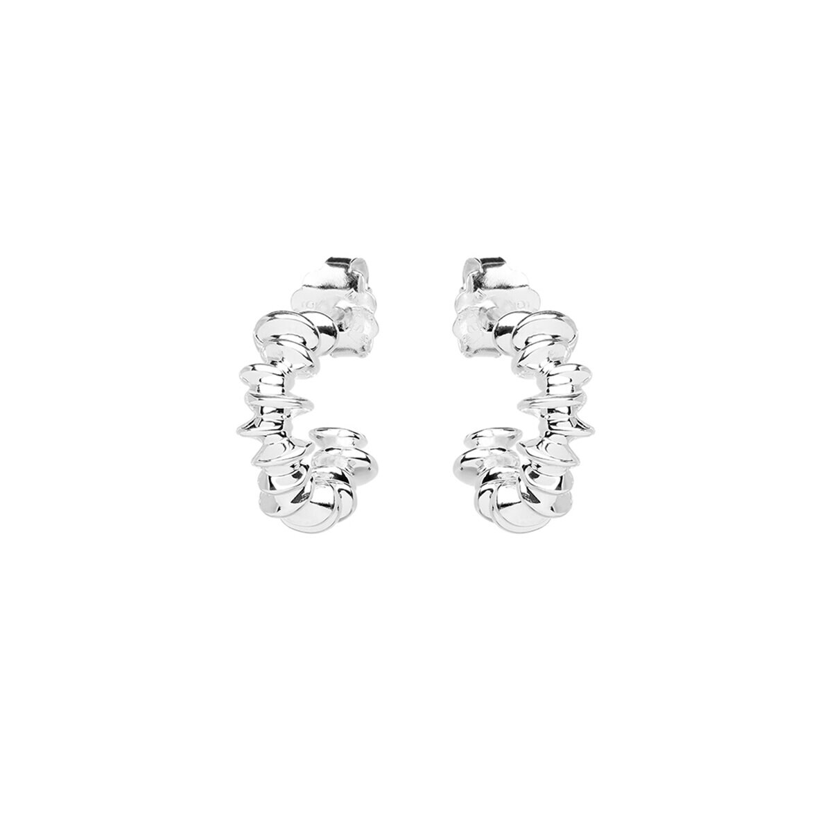 Les Roches hoops silver
