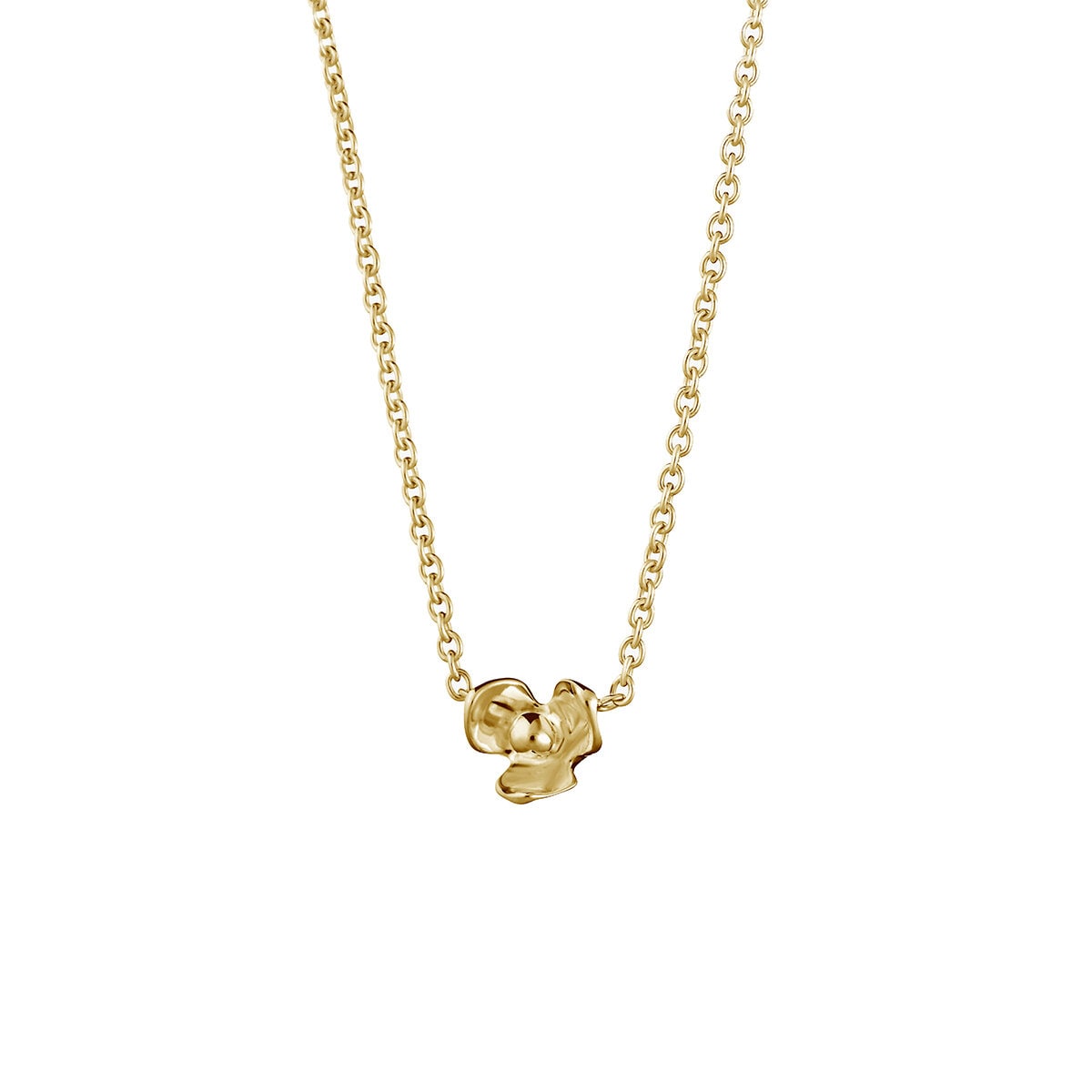 Lotus Necklace Gold