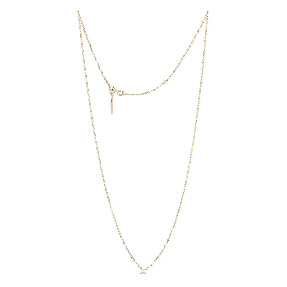 Petite Pearl Halsband Guld