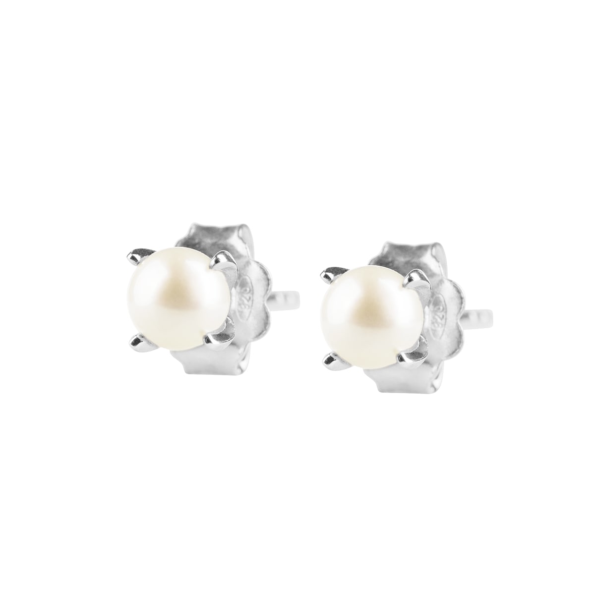 Petite Pearl Örhängen Silver