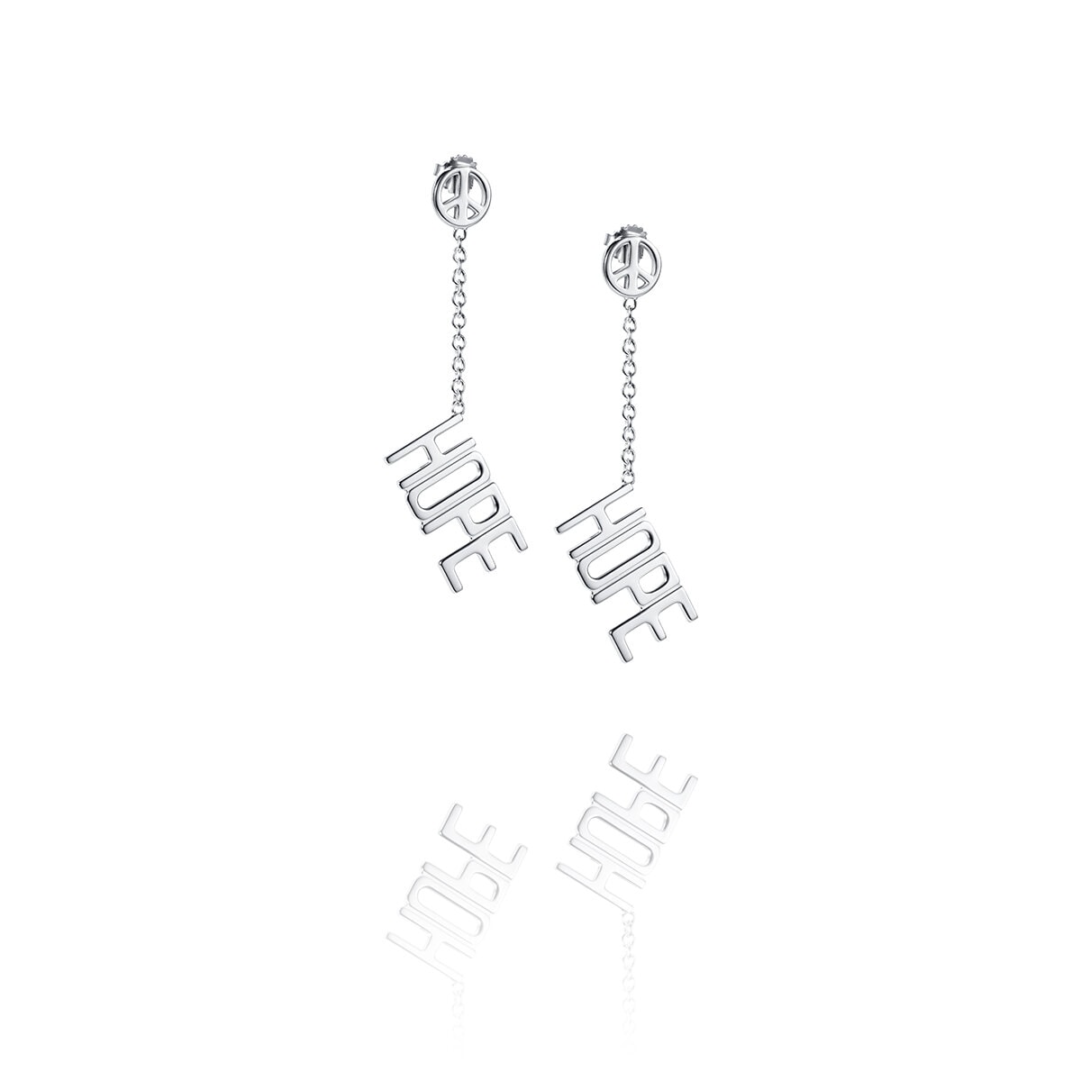 Hope for peace earrings