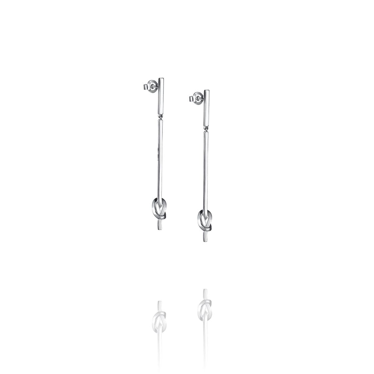 Love knot earrings