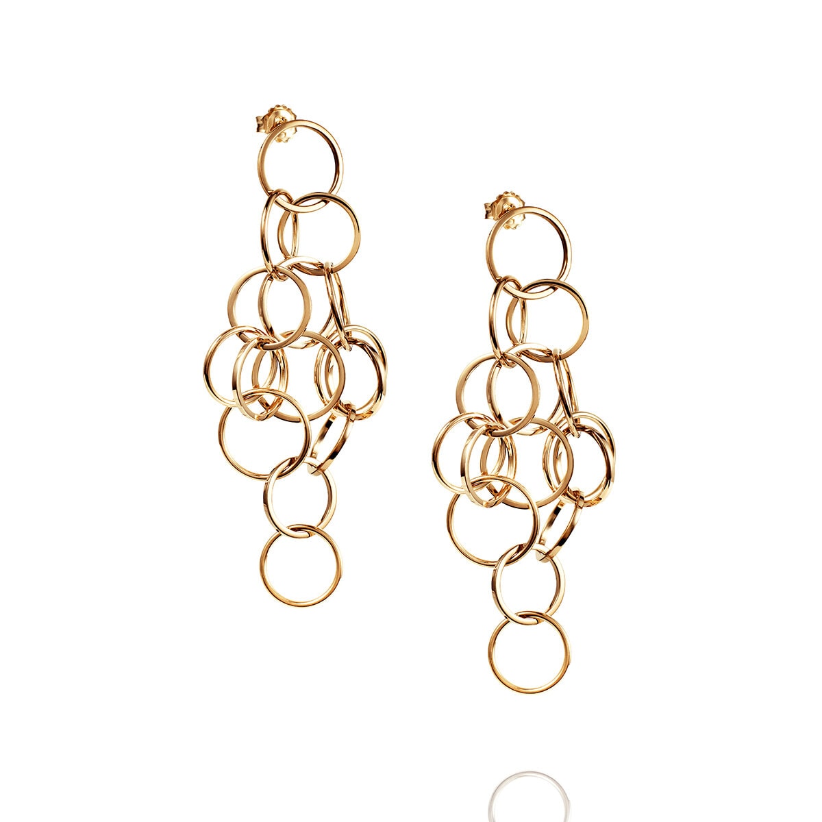 Messy Rings Earrings