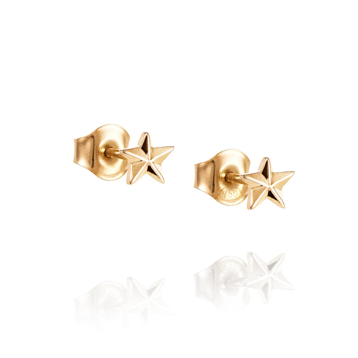 Micro catch a falling star stud