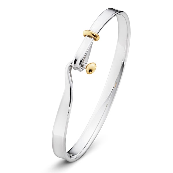 Torun Armring - Silver och 18k Guld