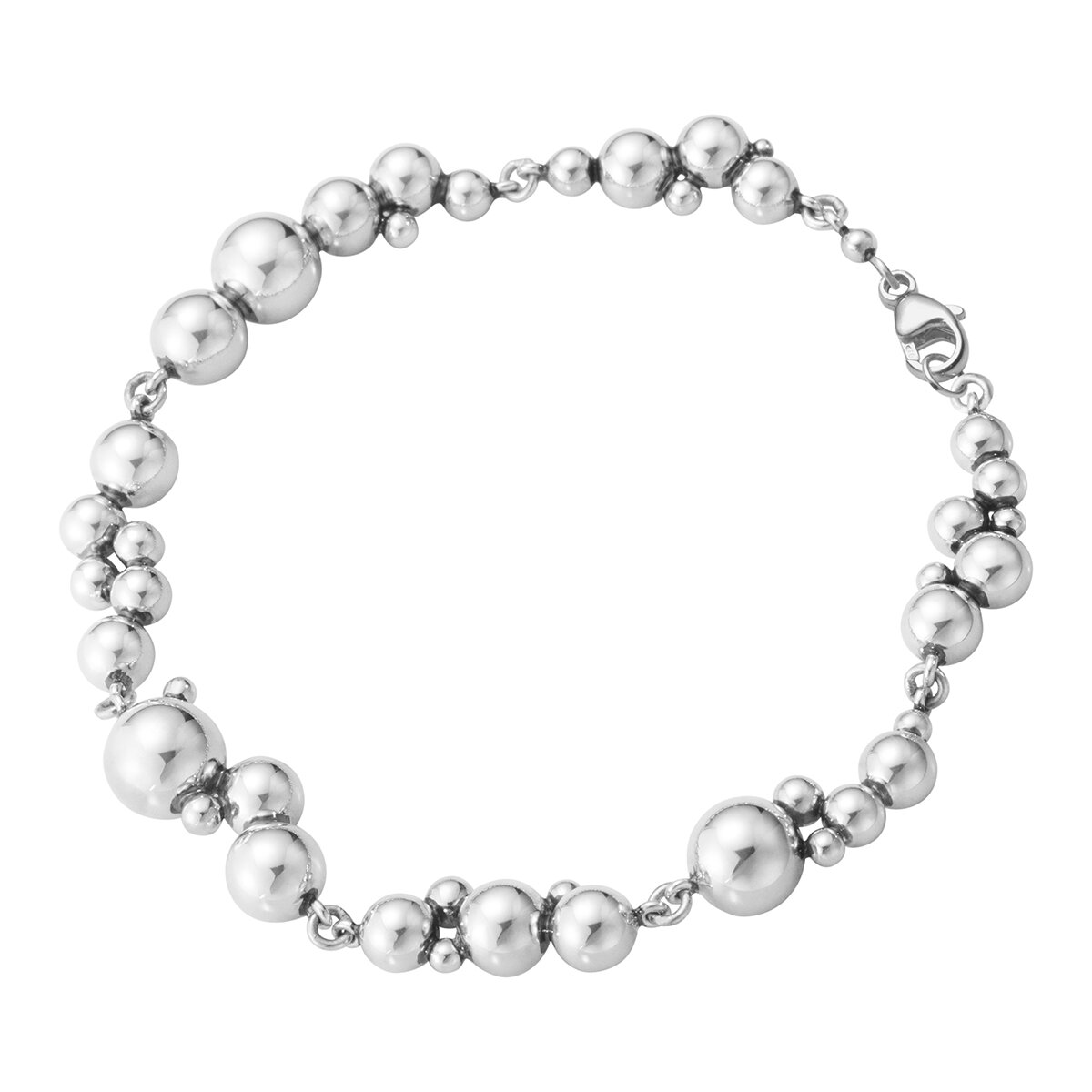 Jensen Moonlight Grapes armband i silver20001206000 i 18k gult