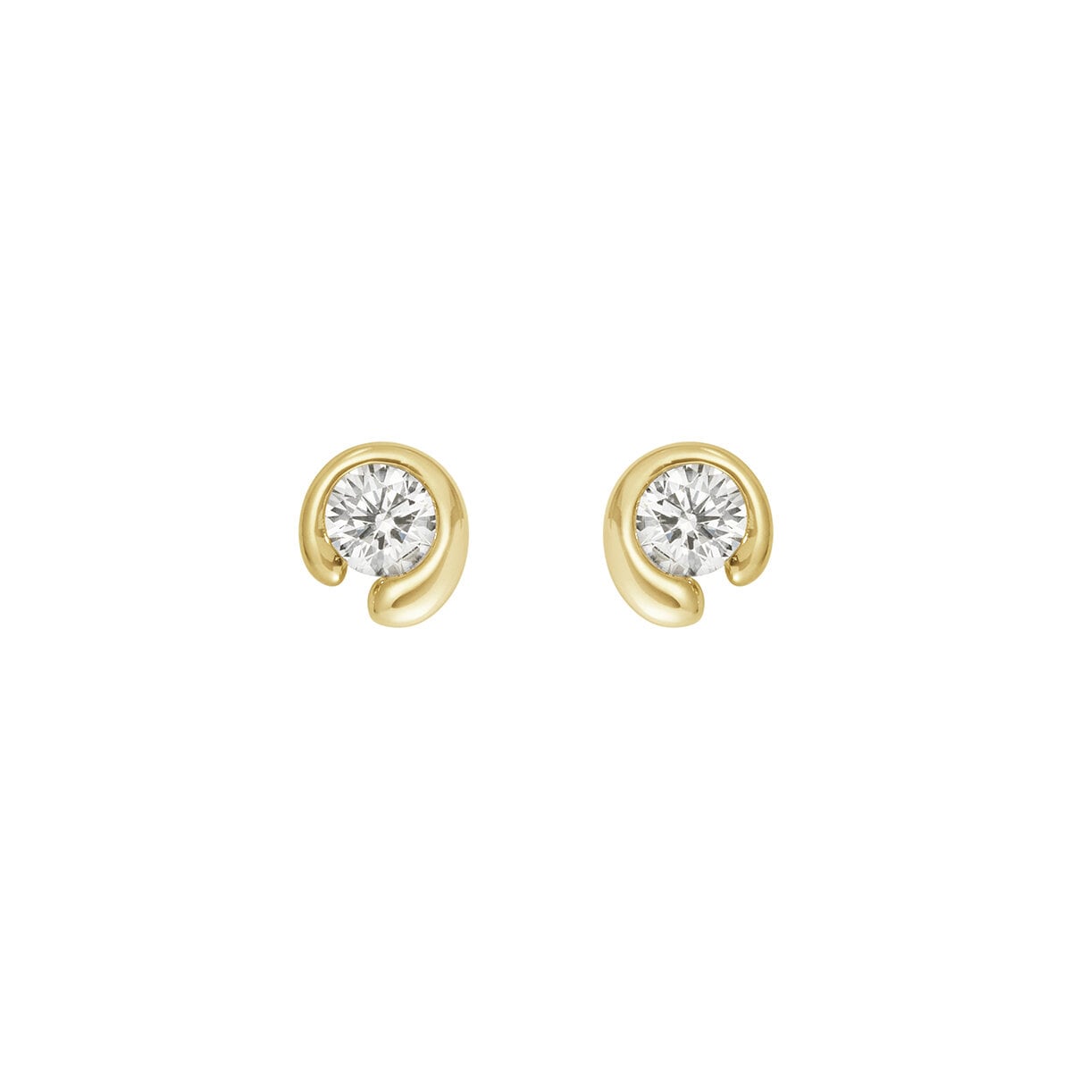 Mercy earring gold 0.10ct
