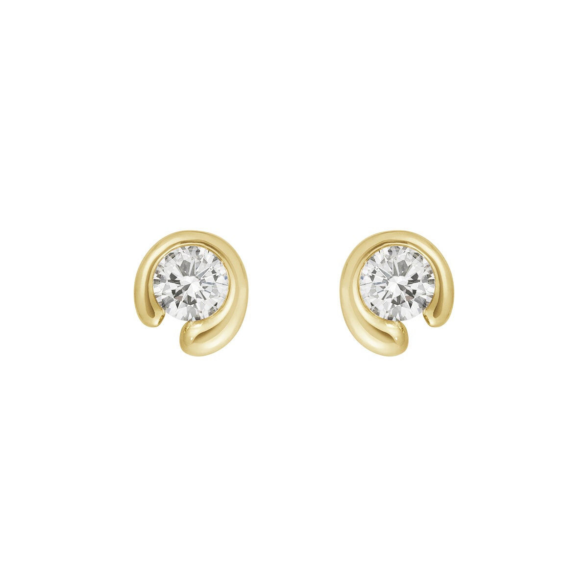 Mercy earring gold 0.20ct