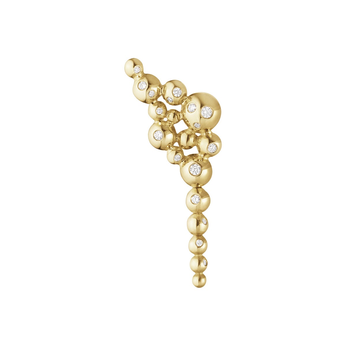Moonlight Grapes ear cuff, single