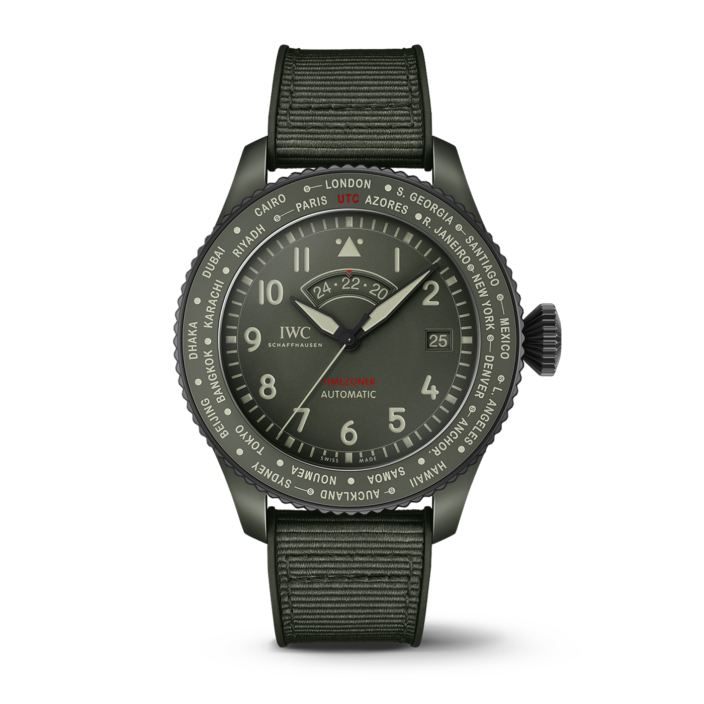 Pilot’s Watch Timezoner Top Gun Woodland