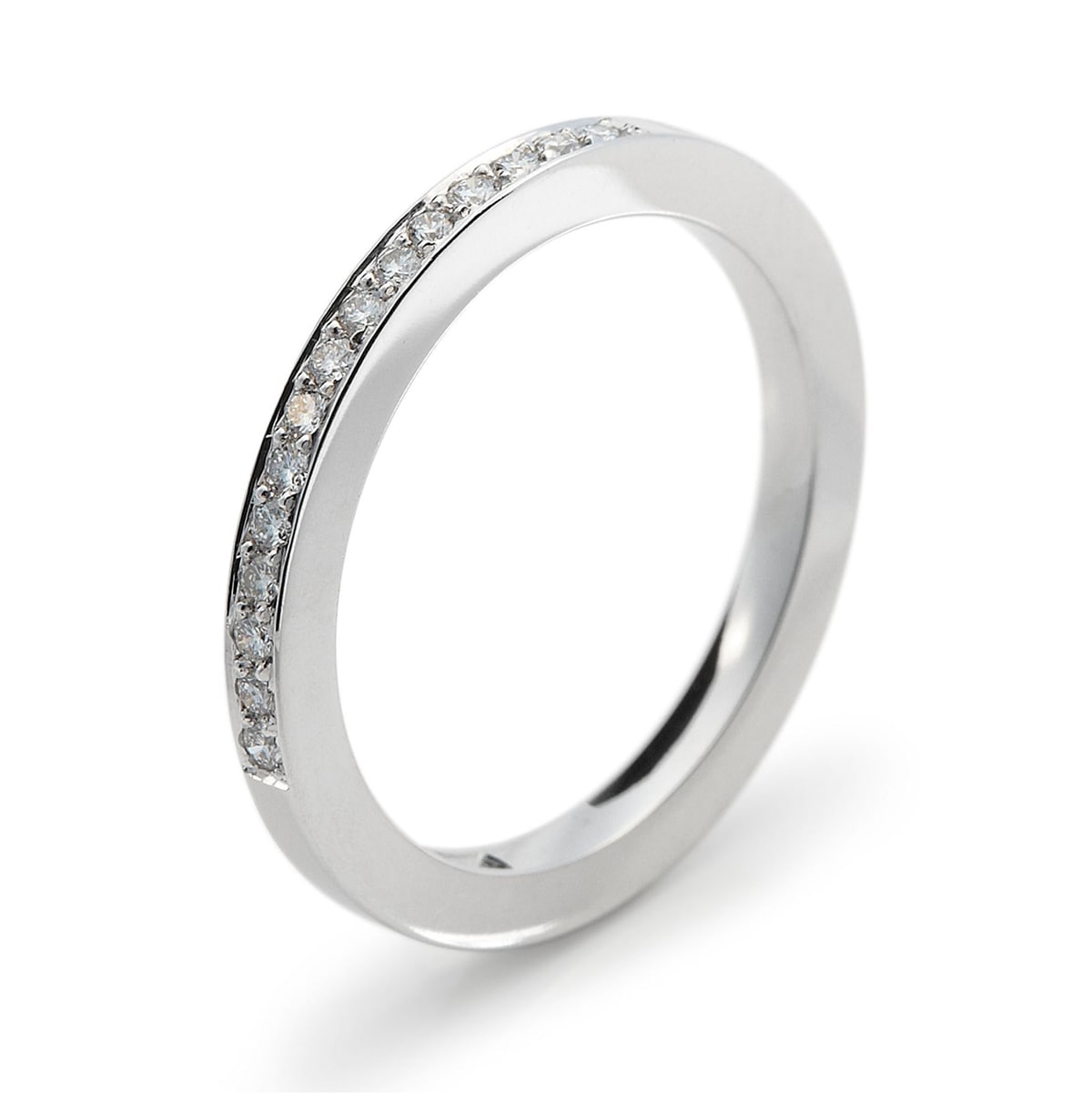 Jarl Sandin Design Diamantring Vigselring Plain Allians VG hos Jarl Sandin