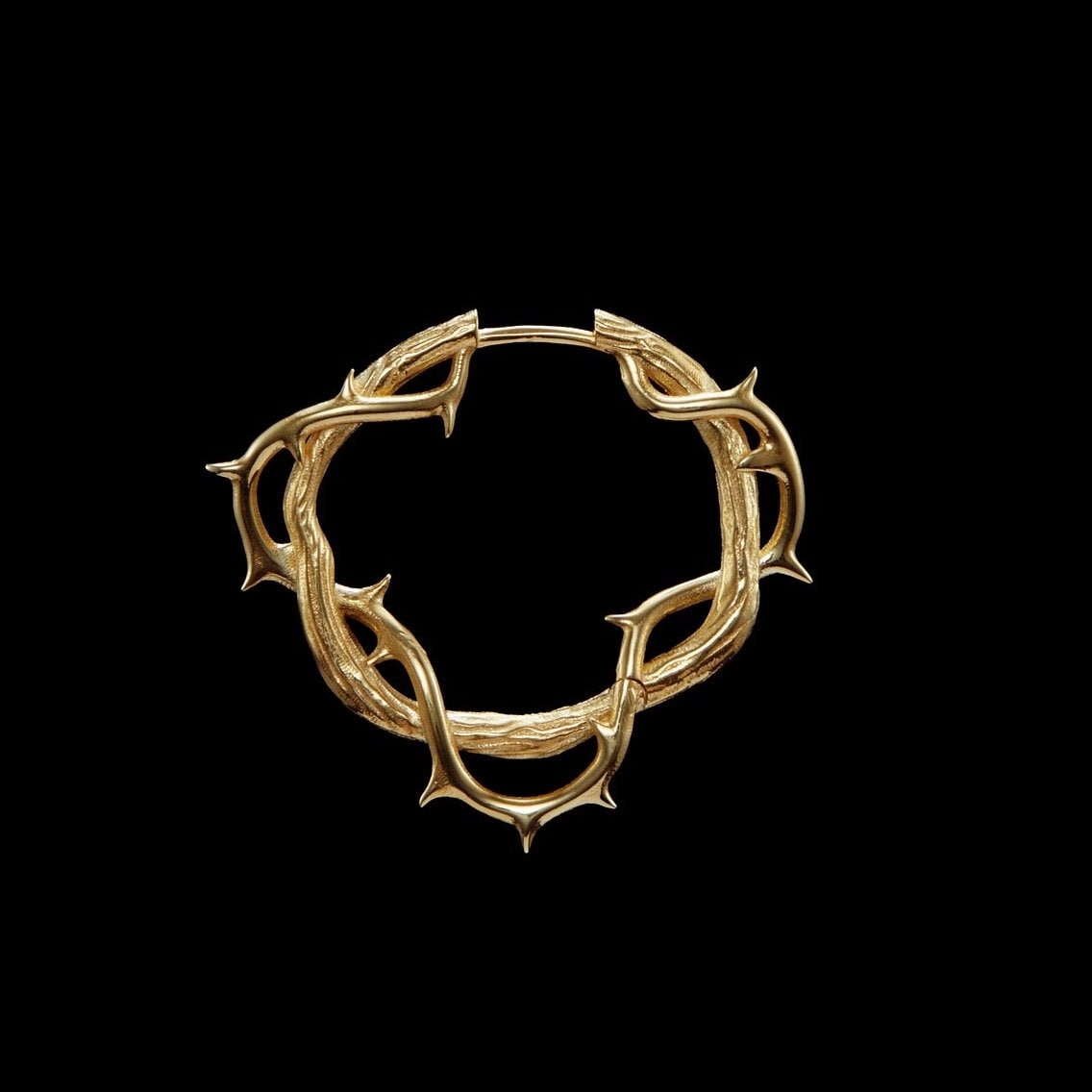 Thorn Hoop Earring