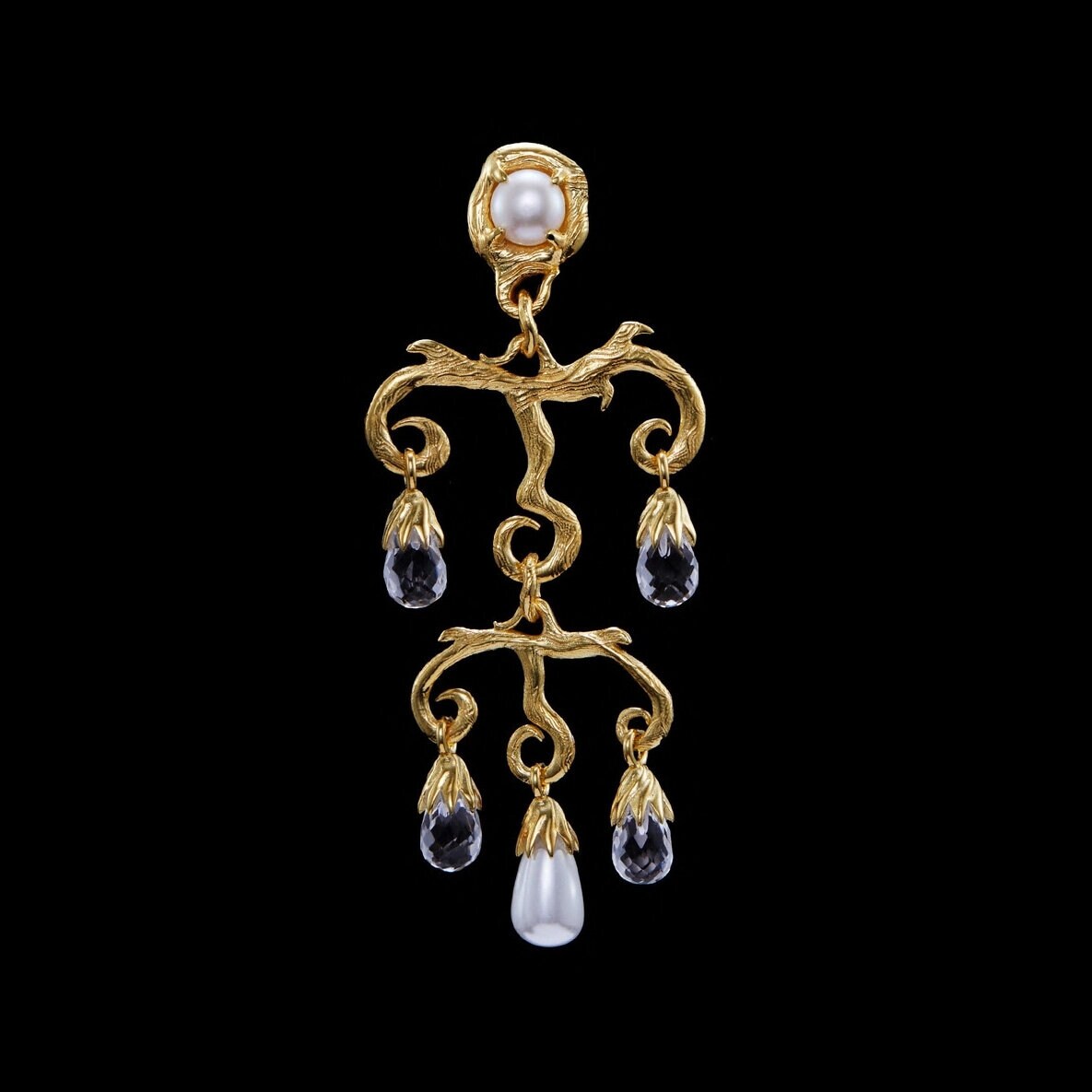 Secret Garden Chandelier Earring