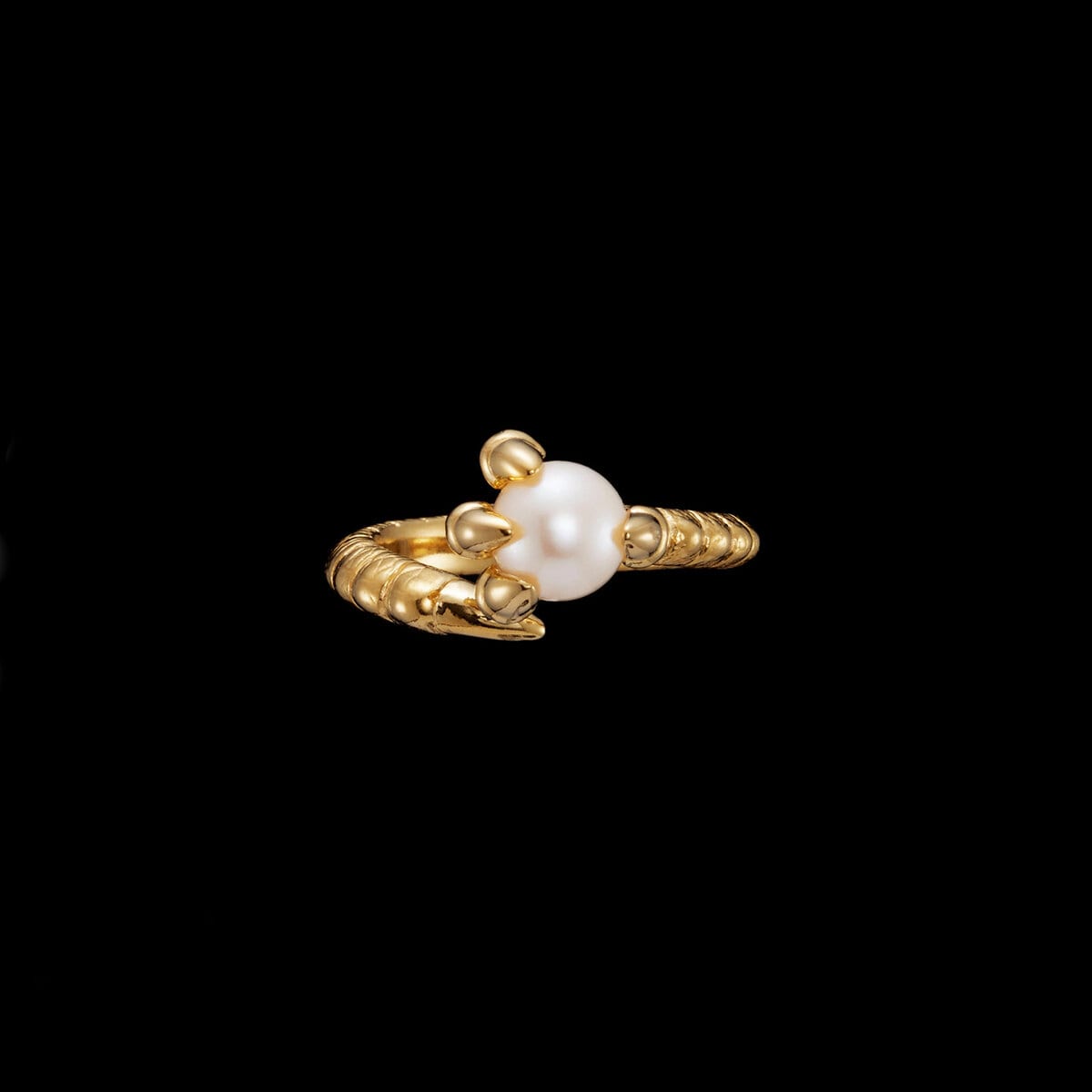 Claw Pearl Ring