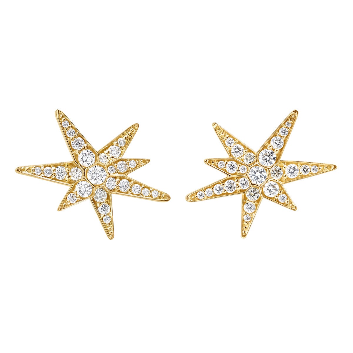 Funky Stars Earrings Small