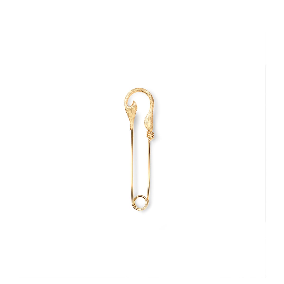 Under the sea fish hook brooch small