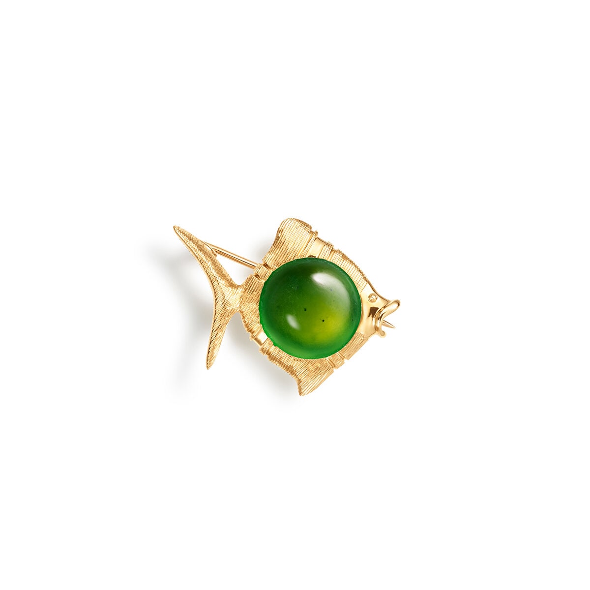 Young fish brooch