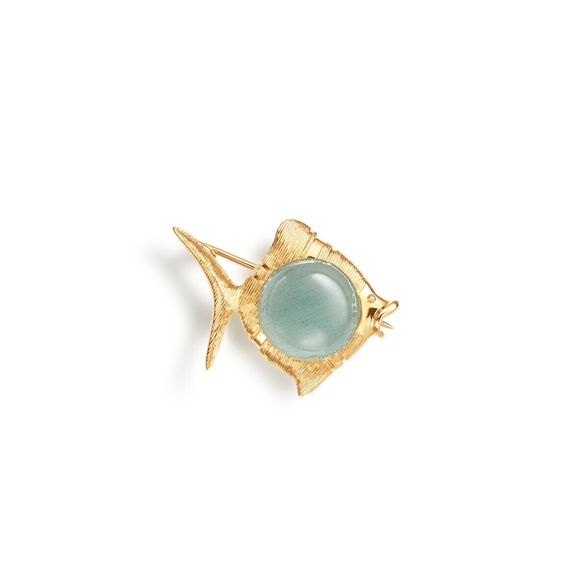 Young fish brooch