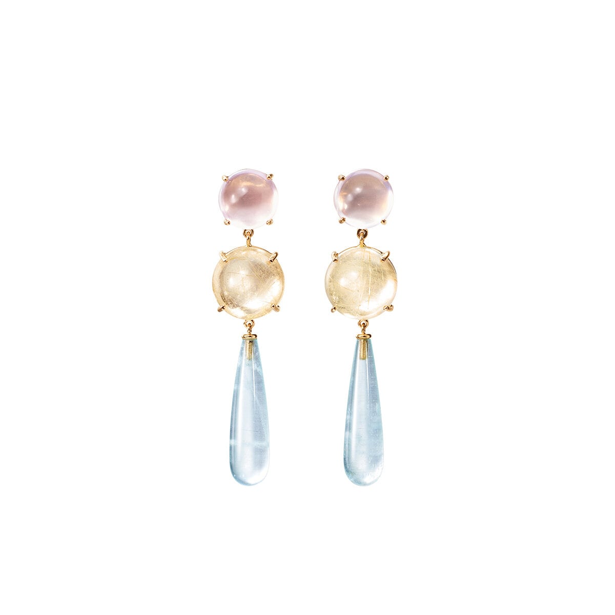 Lotus earrings