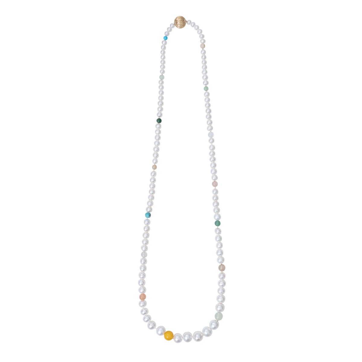 Ole_Lynggaard_Collier_Freshwater_Pearls_Rutile_76cm_D9971-001_hos_Jarl_Sandin