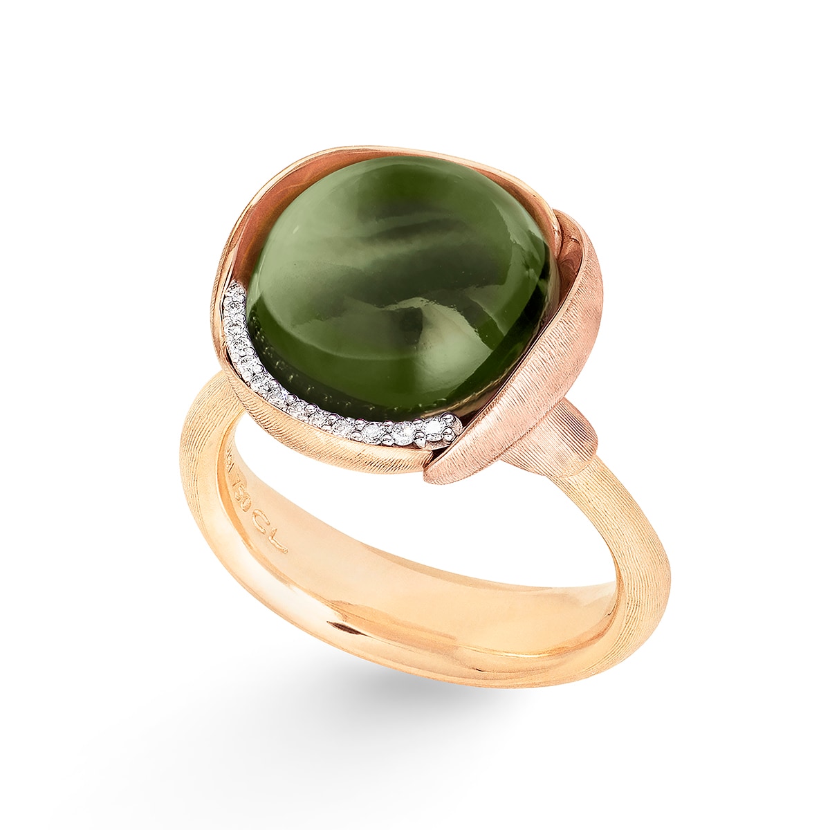 Ole_Lynggaard_Lotus_Ring 3_Green Tourmaline_A2652-412_V3_hos_Jarl_Sandin