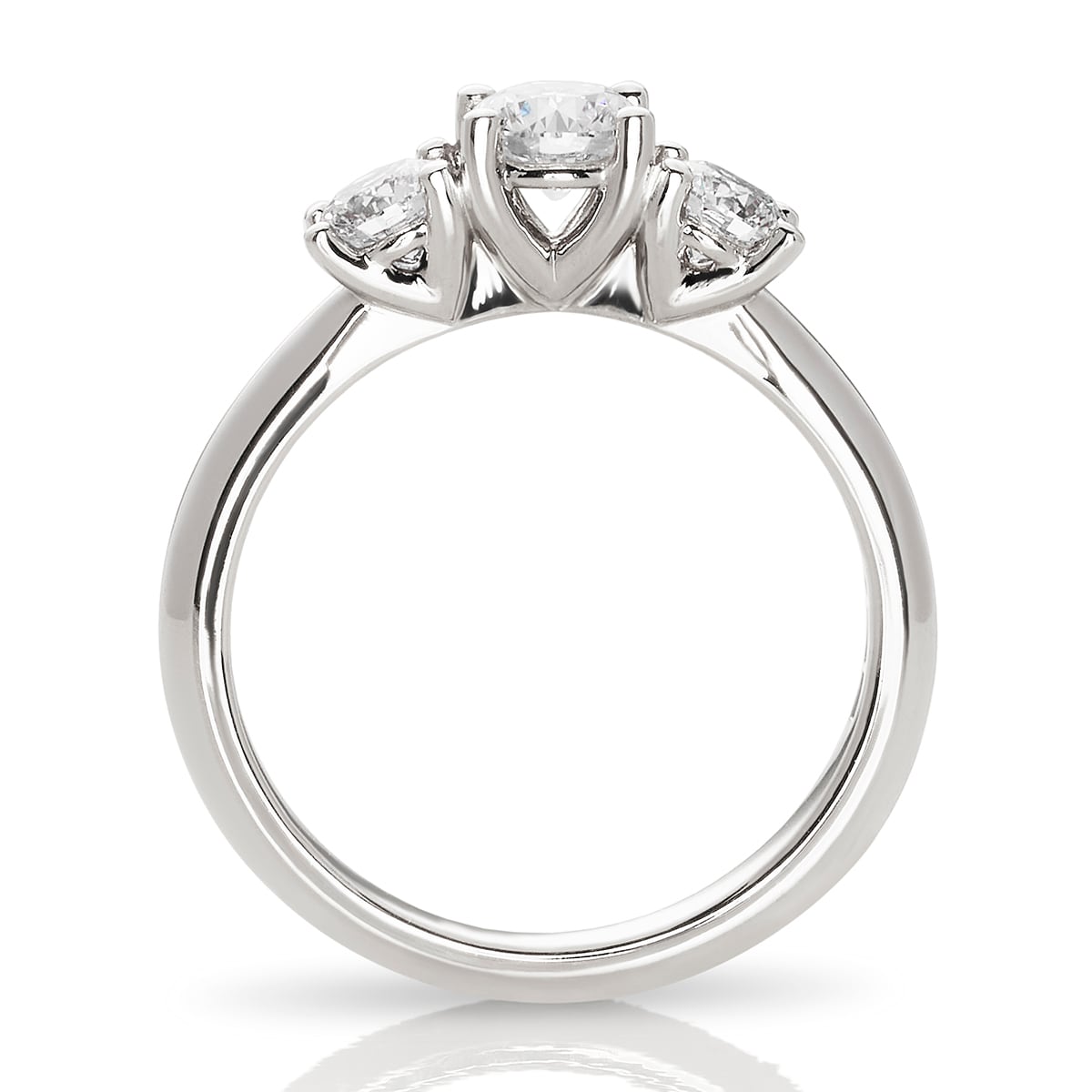 Classic Trestensring 0.76ct.