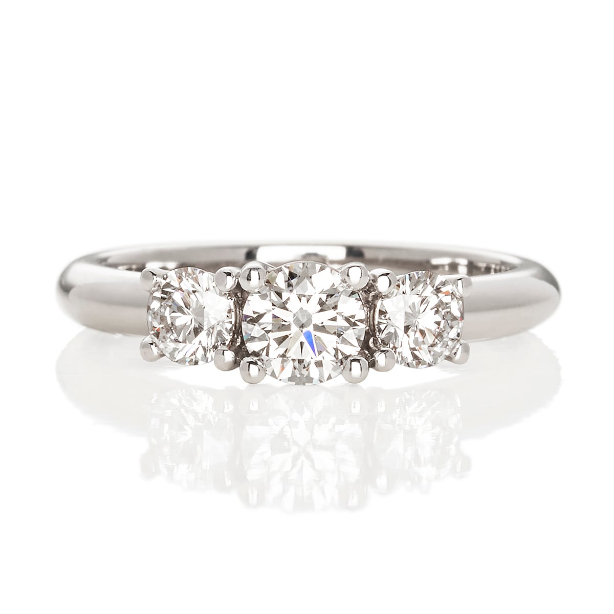 Classic Trestensring 0.80ct.