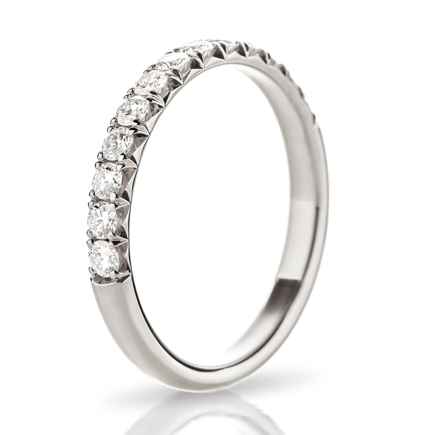 Soft Fishtail Allians Ring 0.45ct.