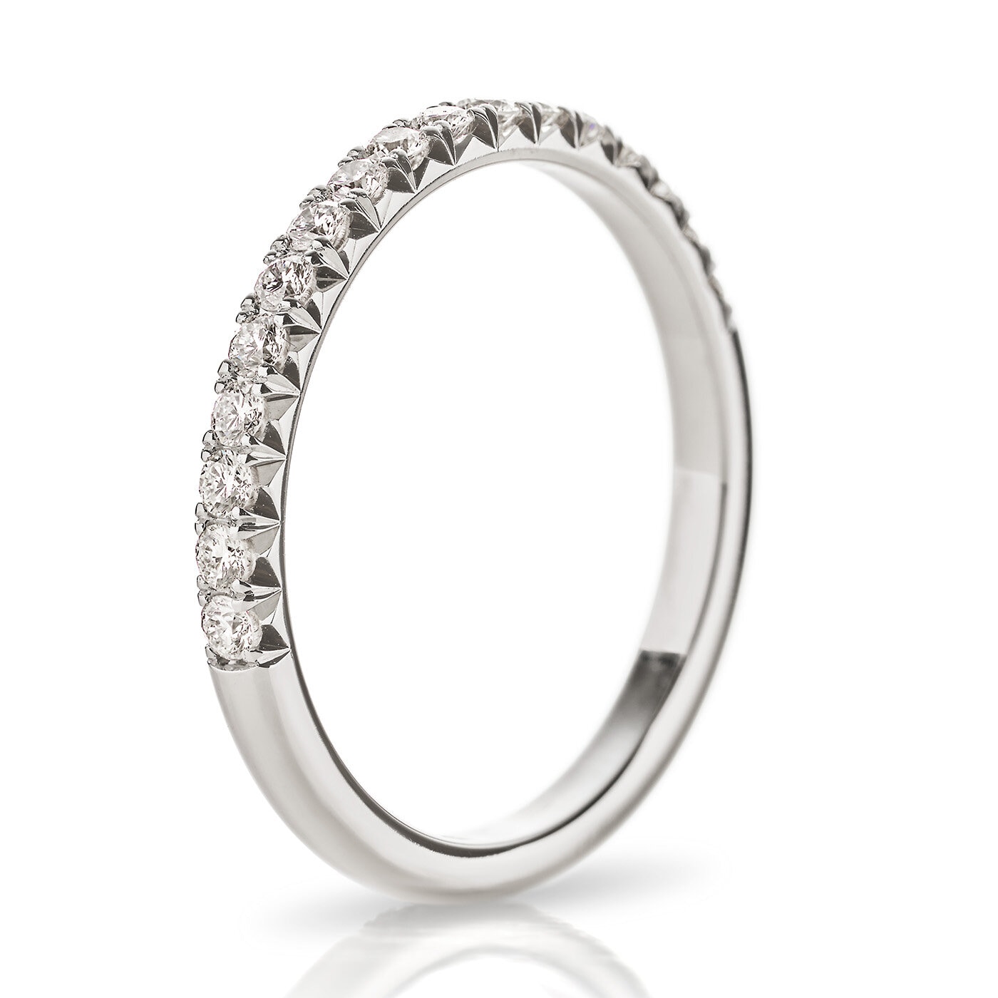 Soft Fishtail Allians Ring 0.34ct.
