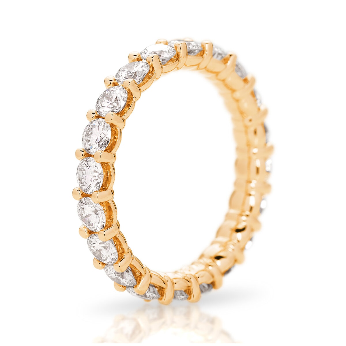 Halo Alliansring 2.0ct.