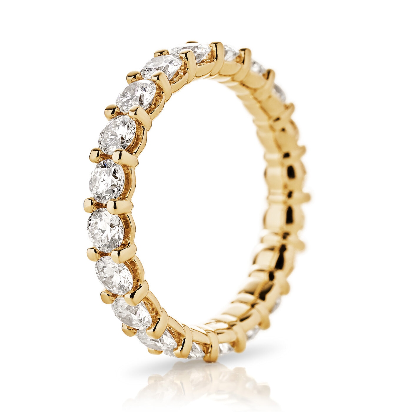 Halo Alliansring 2.0ct.