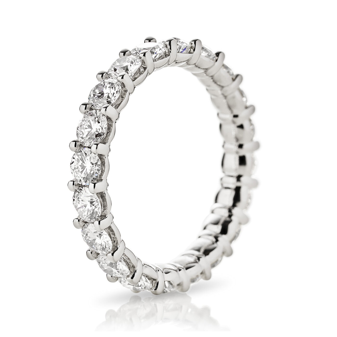 Halo Alliansring 2.0ct.
