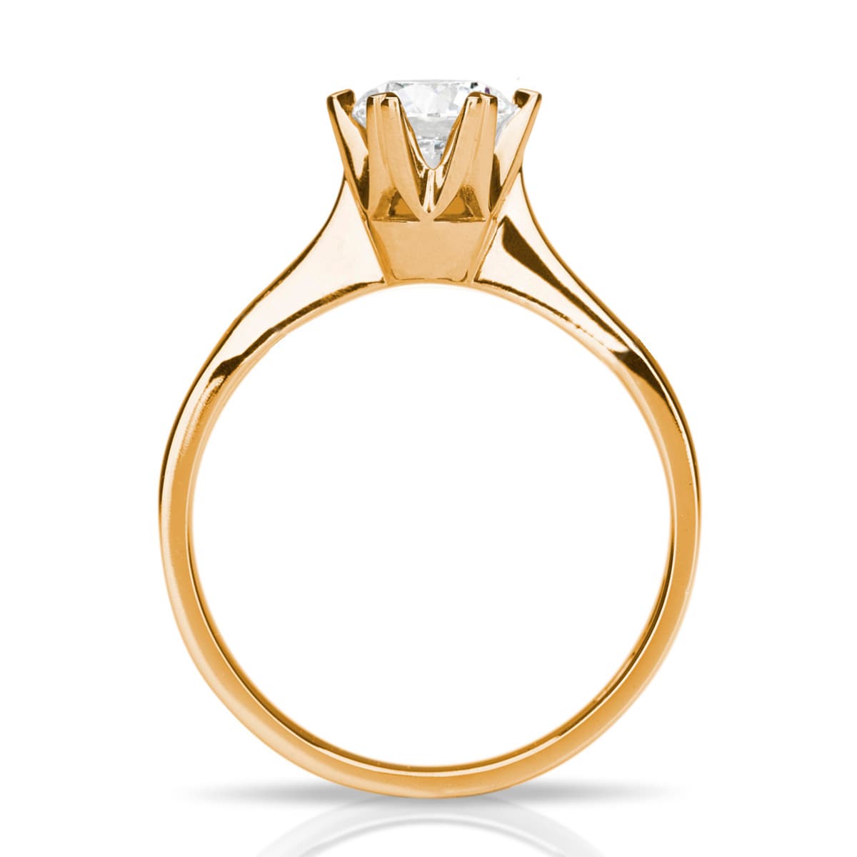 Sandin_56_Magnifik_enstens_diamantring_solitaire_0,75ct_rödguld_v1_hos Jarl_Sandin