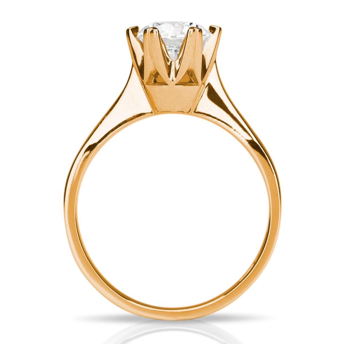 Sandin_56_Magnifik_enstens_diamantring_solitaire_1,02ct_rödguld_v1_hos Jarl_Sandin