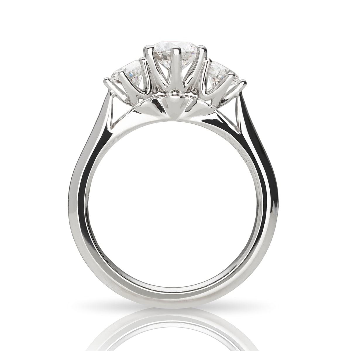 One Carat Trestensring 1.70ct.